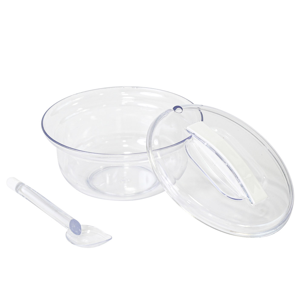 Açucareiro de Acrílico com Colher Acrylic Line