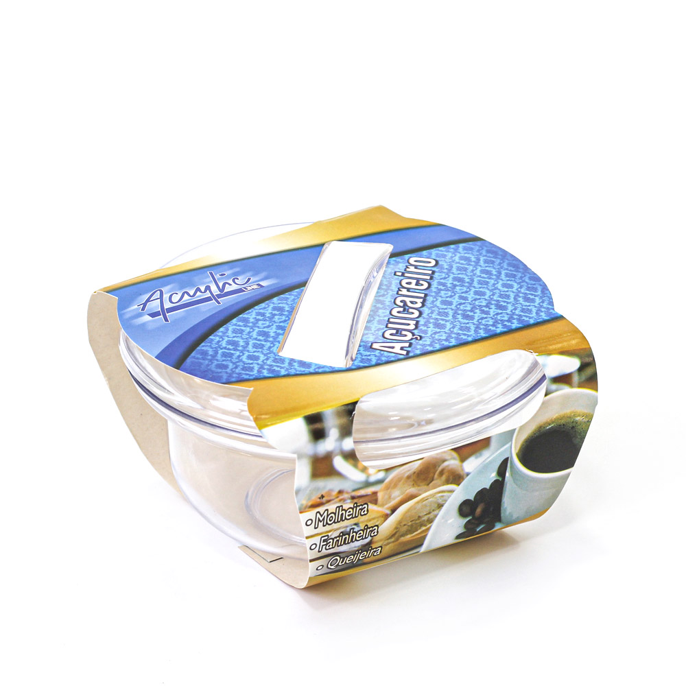 Açucareiro de Acrílico com Colher Acrylic Line - Imagem 4