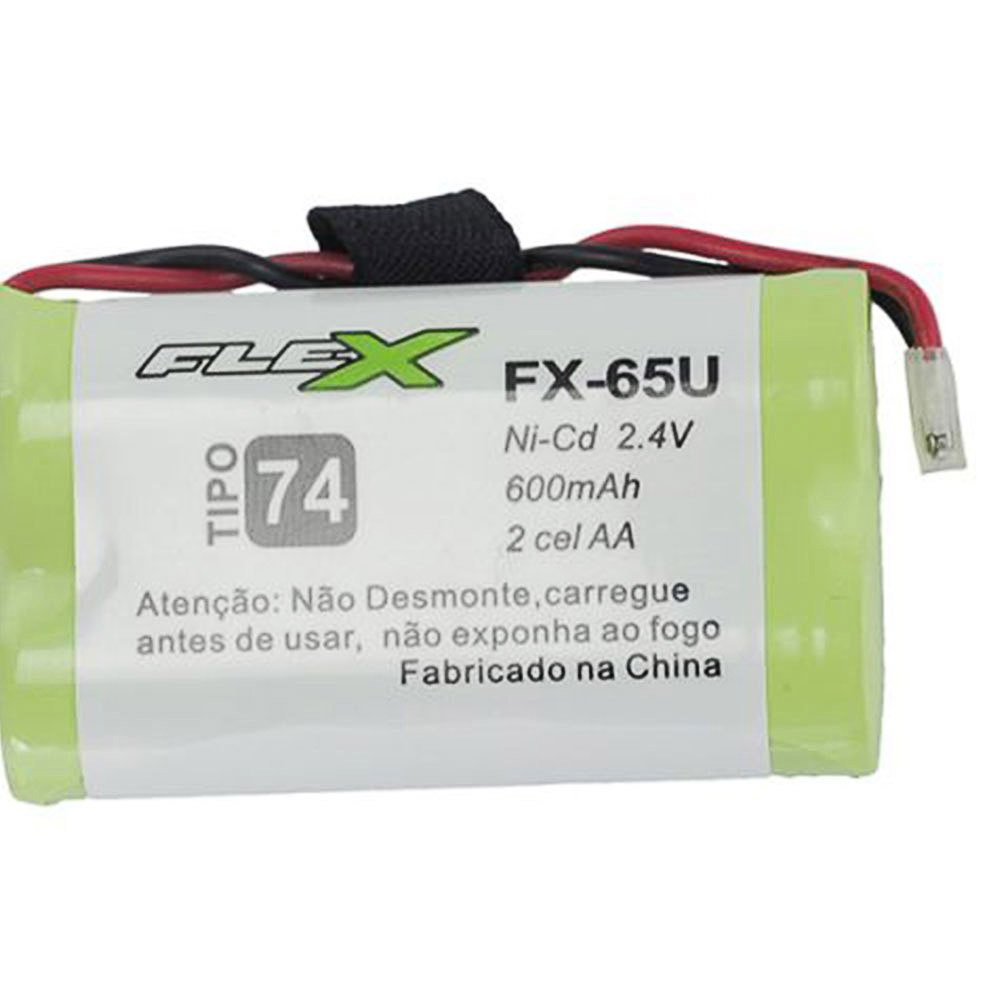 Bateria para Telefone sem Fio FX-65U Flex 600mAh - 2.4V