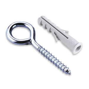 Gancho com Bucha 10mm Bemfixa 2 unidades