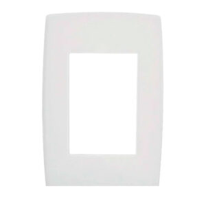 Módulo Placa 3 Postos Juntos Branco Pial 4x2