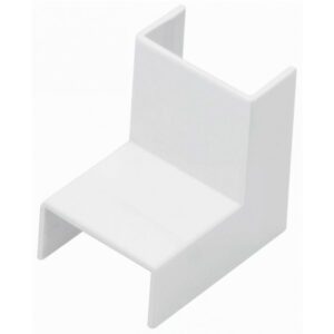 Acabamento Cotovelo para Canaleta Interno Branco Ilumitec