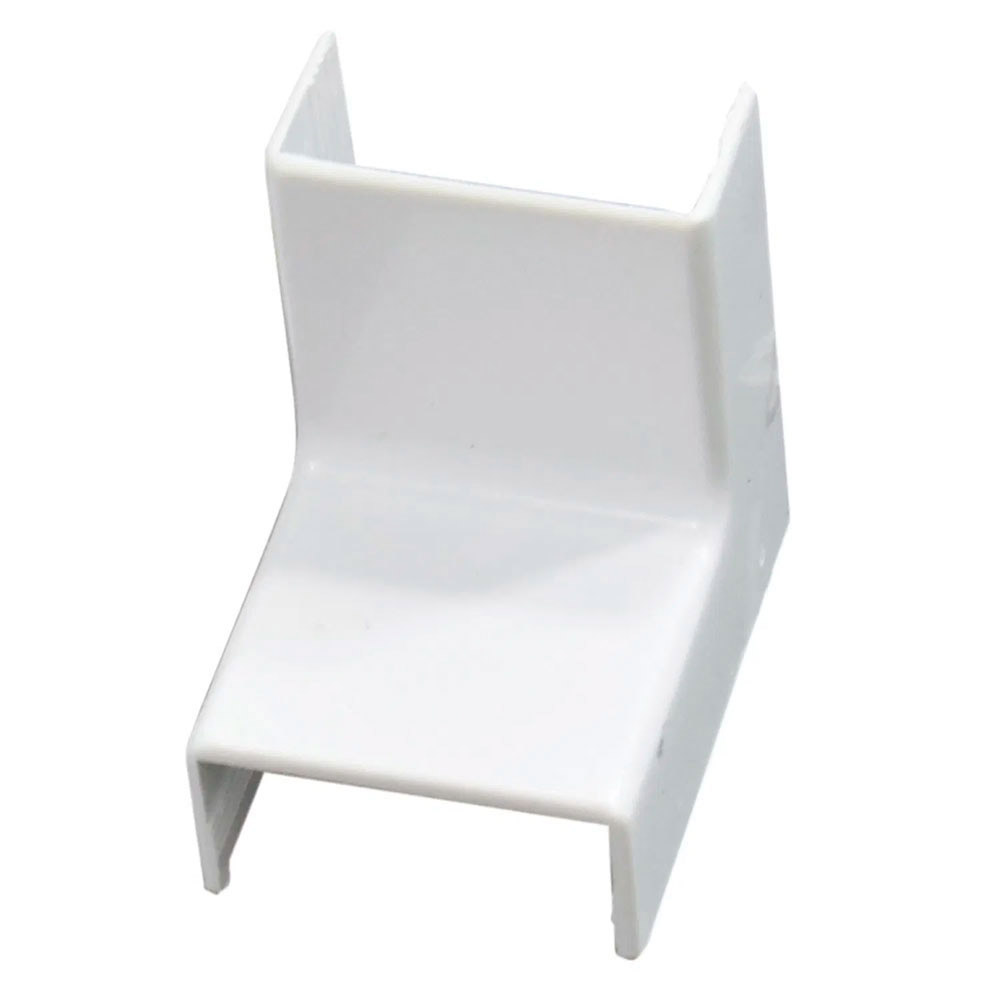 Acabamento Cotovelo para Canaleta Interno Branco Ilumitec - Imagem 2