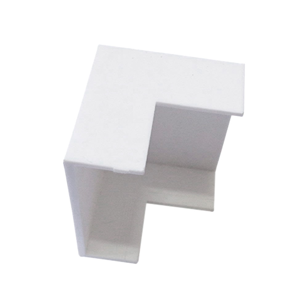 Acabamento Cotovelo para Canaleta Externo Branco Ilumitec - Imagem 2