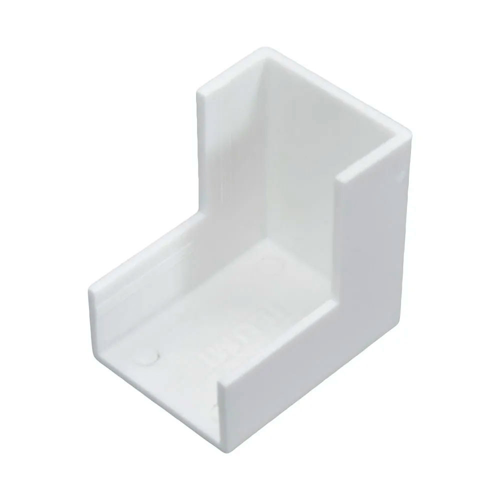 Acabamento Cotovelo para Canaleta Externo Branco Ilumitec - Imagem 3