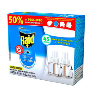 Refil para Inseticida Elétrico Líquido Raid