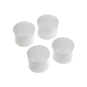 Ponteira Externa para Móveis em PVC Branco 5/8'' Betters 4 unidades