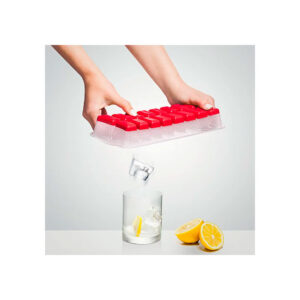 Forma de Gelo com Fundo de Silicone Vermelho Sanremo