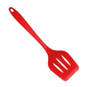 Espátula de Silicone Vazada Vermelha Uny Home