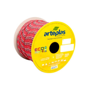 Corda Trançada Eco Rope Vermelha Arteplas 8mmx1m