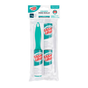 Rolo Adesivo Verde 30 Folhas Flashlimp 2 Refil