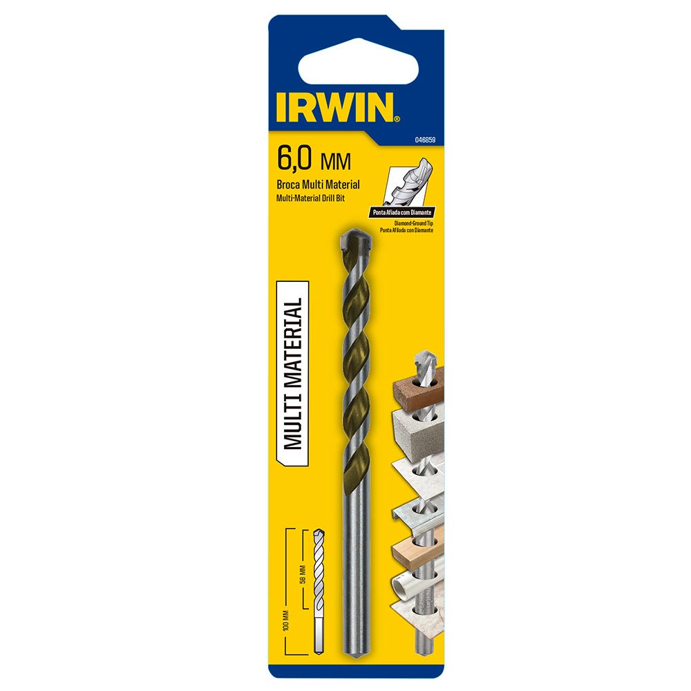 Broca Multi Material Irwin 6x100mm