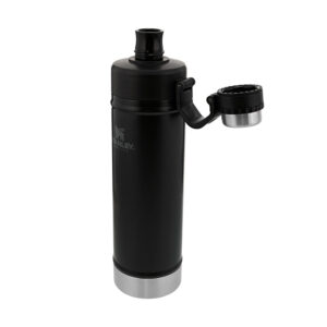 Garrafa Térmica em Aço Inox Preta Stanley 750ml