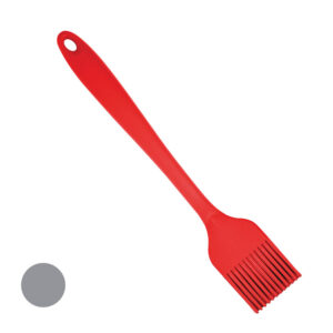 Pincel de Silicone Vermelho Uny Home 21cm