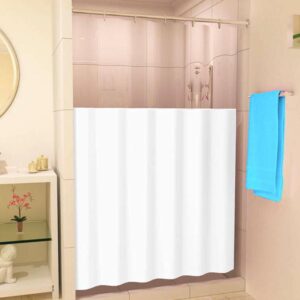 Cortina de Vinil para Box Branca Plast Leo 2 x 1,35 m