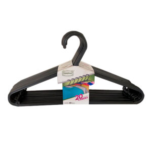 Cabide de Plástico para Roupa Das'Plast 20 unidades