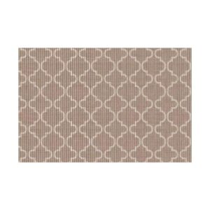 Tapete Passadeira de Cozinha Tropical Árabe Bege Kapazi 43cm x 1m