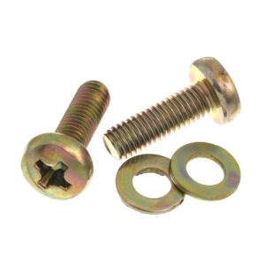 Parafuso para Suporte de TV Bemfixa M8 x 25mm - 4 unidades