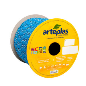Corda Trançada Eco Rope Azul Arteplas 12mmx1m