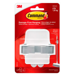 Suporte Organizador Porta Vassouras Command Adesivo 3M