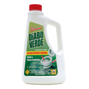 Desentupidor Líquido para Ralos e Vasos Diabo Verde 1L