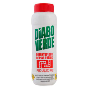 Desentupidor para Pias e Ralos Diabo Verde 300g