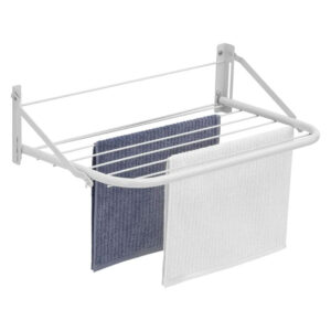 Varal Toalheiro de Teto/Parede em Aço Maxeb 56cm