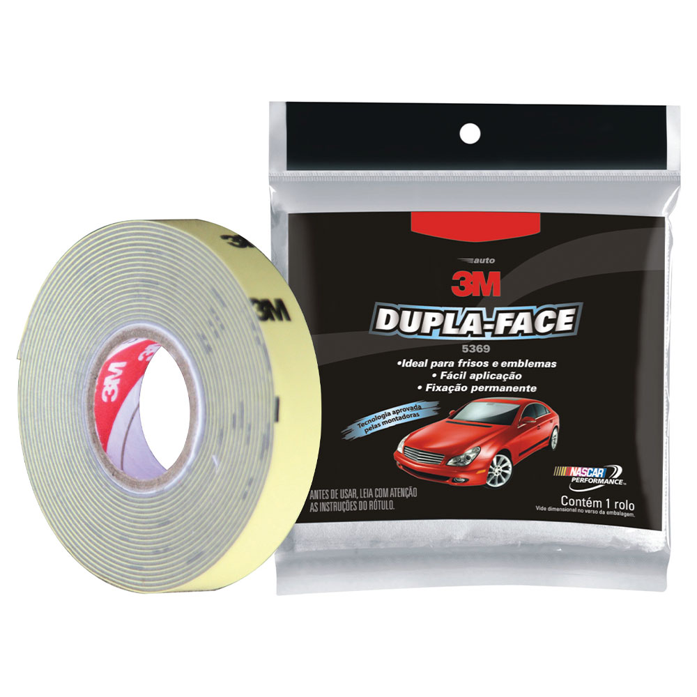 Fita Dupla Face para Frisos 3M - 12mmx3m