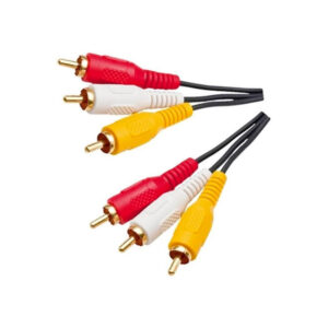 Cabo de Vídeo RCA Componente 3x3 TBlack 5m