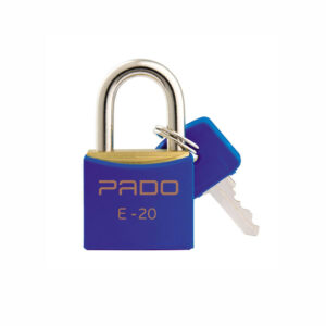 Cadeado de Latão SM Azul Pado 20mm