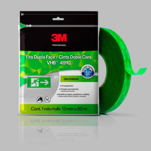 Fita Adesiva VHB Dupla Face 3M 12mmx20m