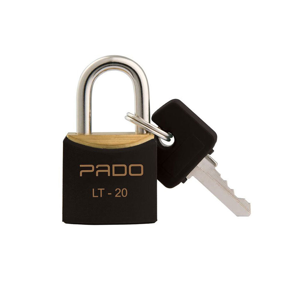 Cadeado de Latão SM Preto Pado 20mm