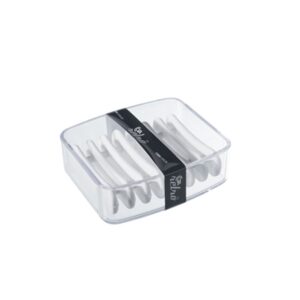 Saboneteira Splash Plástico Transparente Coza