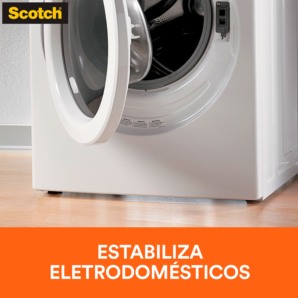 Protetor Anti-risco Redondo Preto M Scotch 3M - 12 unidades - Imagem 5