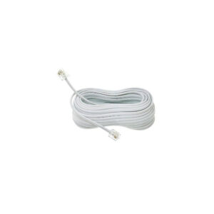 Extensão Cabo de Telefone 4 vias RJ11 Branco Interneed 3m