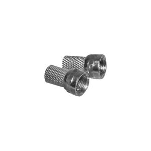 Conector F Rosca para Cabo Coaxial RG59 Interneed 2 Unidades
