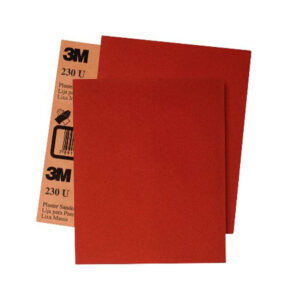 Folha de Lixa Massa/Madeira Nº180 Vermelho 3M