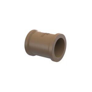 Luva de PVC Soldável Marrom Tigre 50mm