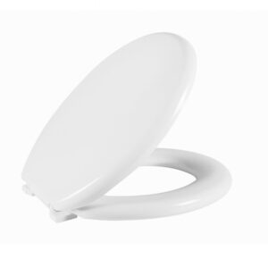 Assento Sanitário Almofadado Oval Branco Astra