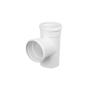 Junção Tê para Esgoto Branco 40mm Tigre
